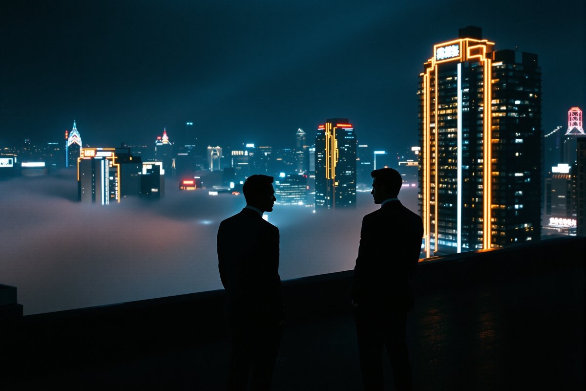 无间道电影画面：对不起，我是警察。